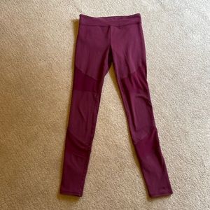 Forever 21 maroon leggings